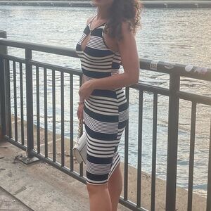 Black and White Dress